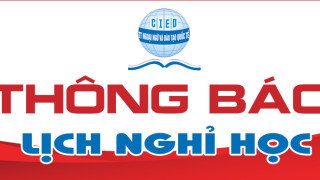 THÔNG BÁO NGHỈ HỌC (từ 29/01/2021 đến 21/02/2021)